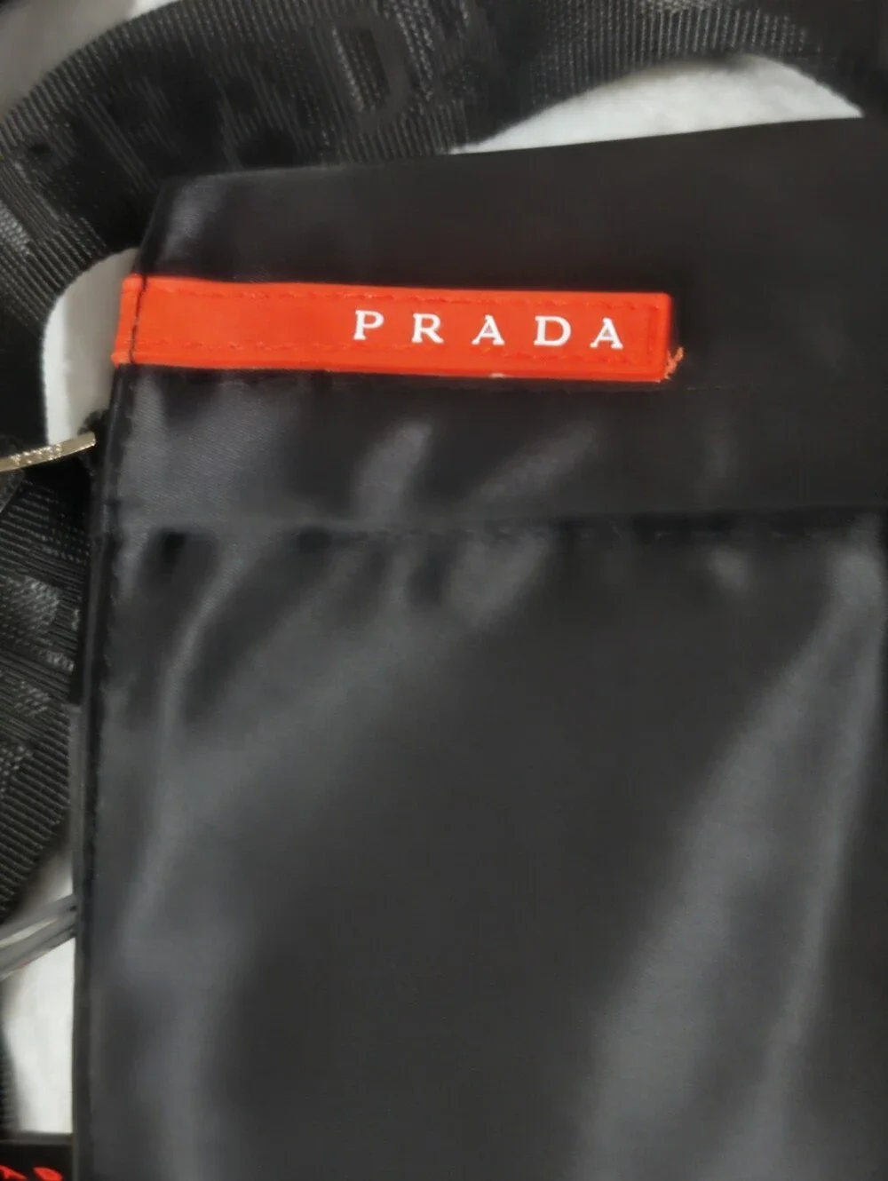 Prada sleek messenger